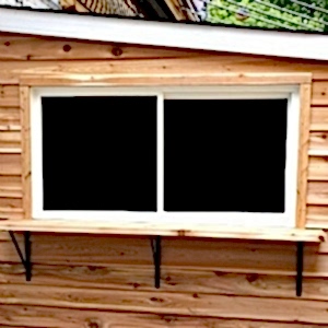 Shed Bar Window