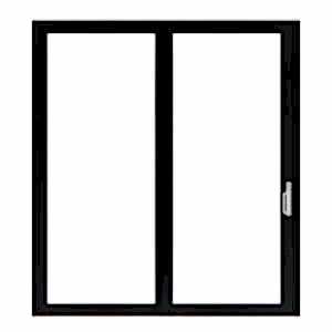 Black Slider Shed Door