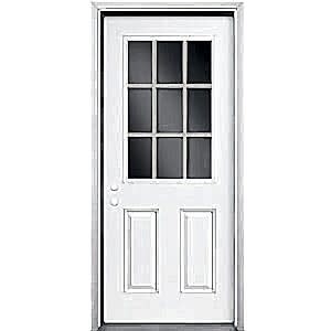 1/2 Light Steel Shed Door
