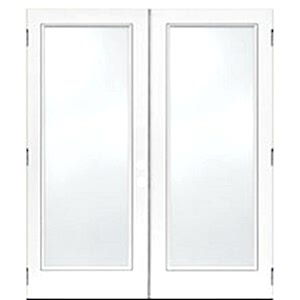 double glass doors