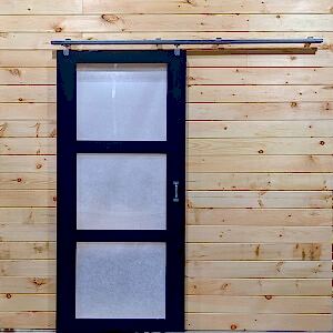 sliding shed door Summit Sheds
