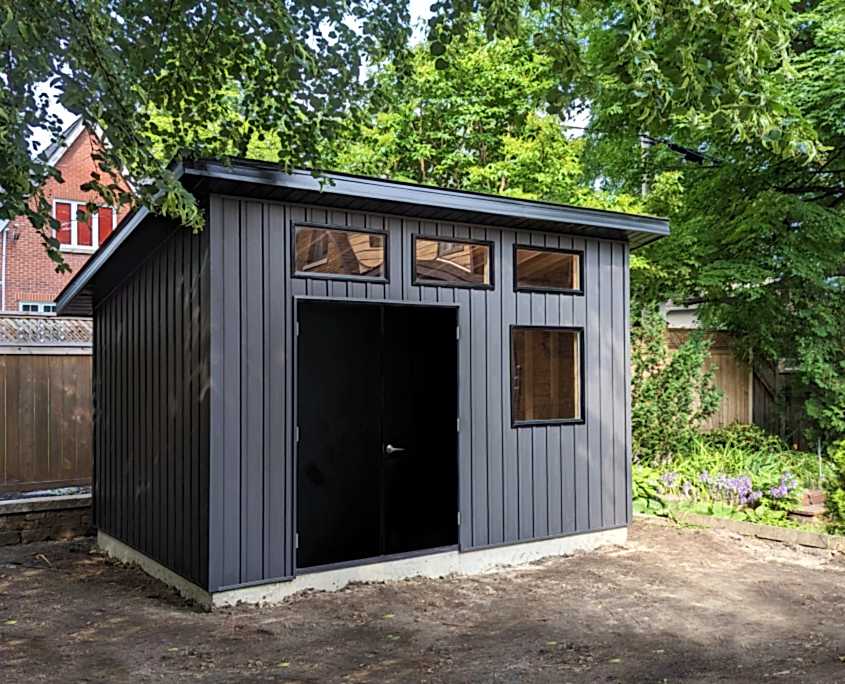 Modern Shed Ottawa Board and Batten